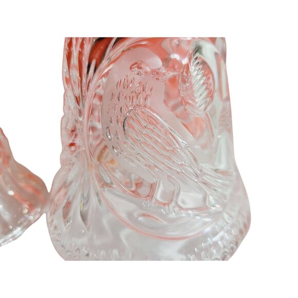 Hofbauer Byrdes Bells Collection 5.5" and 3.75" Clear Lead Crystal with Clappers - Picture 7 of 11